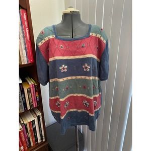 Vintage Alfred Dunner grandma sweater